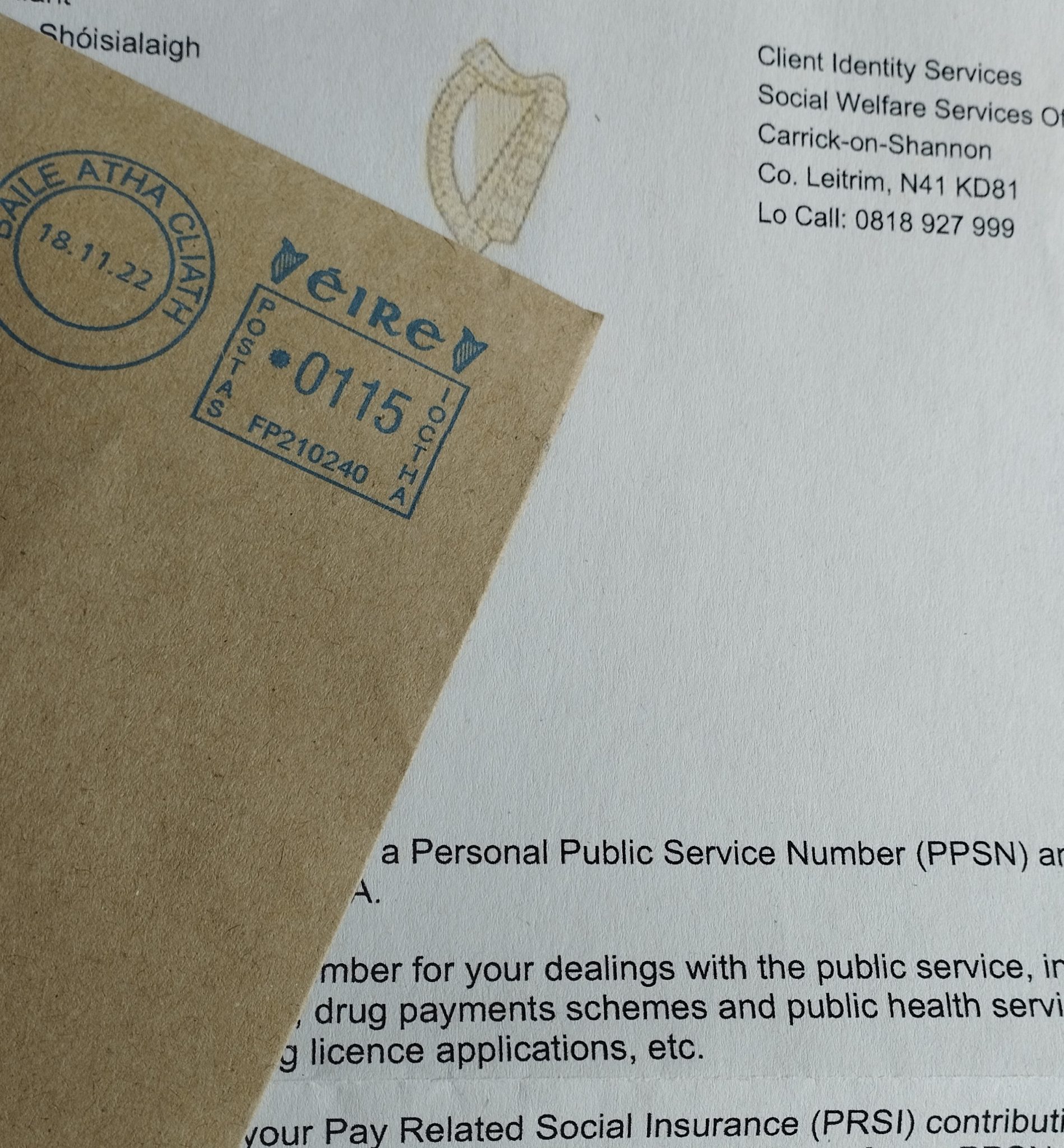 PPS y Revenue Seguridad Social en Irlanda En Irlanda